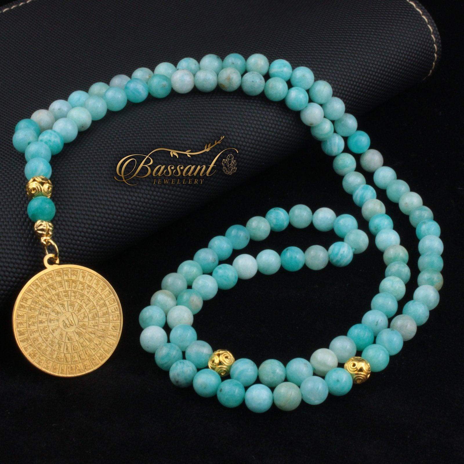 Larimar Rosary - Bassant Jewellery