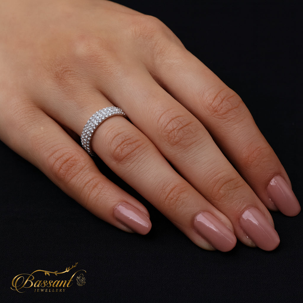 خاتم فضة عيار ٩٢٥ London | London Sterling Silver 925 Ring | Bassant Jewellery