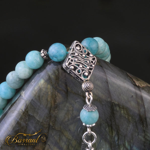 Amazonite Rosary - Bassant Jewellery