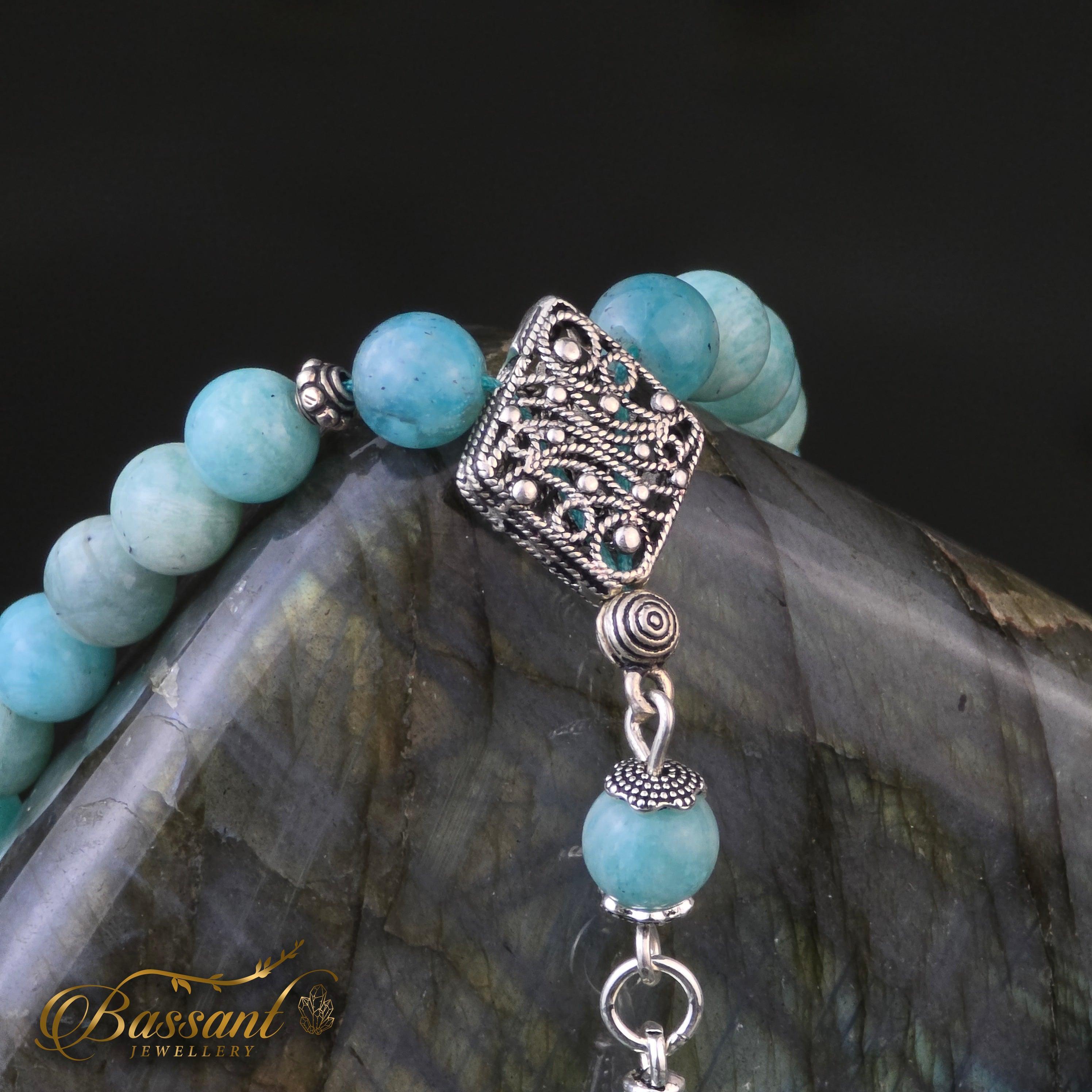 Amazonite Rosary - Bassant Jewellery