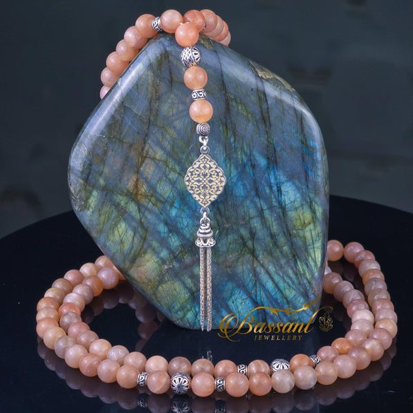 Sunstone Rosary - Bassant Jewellery
