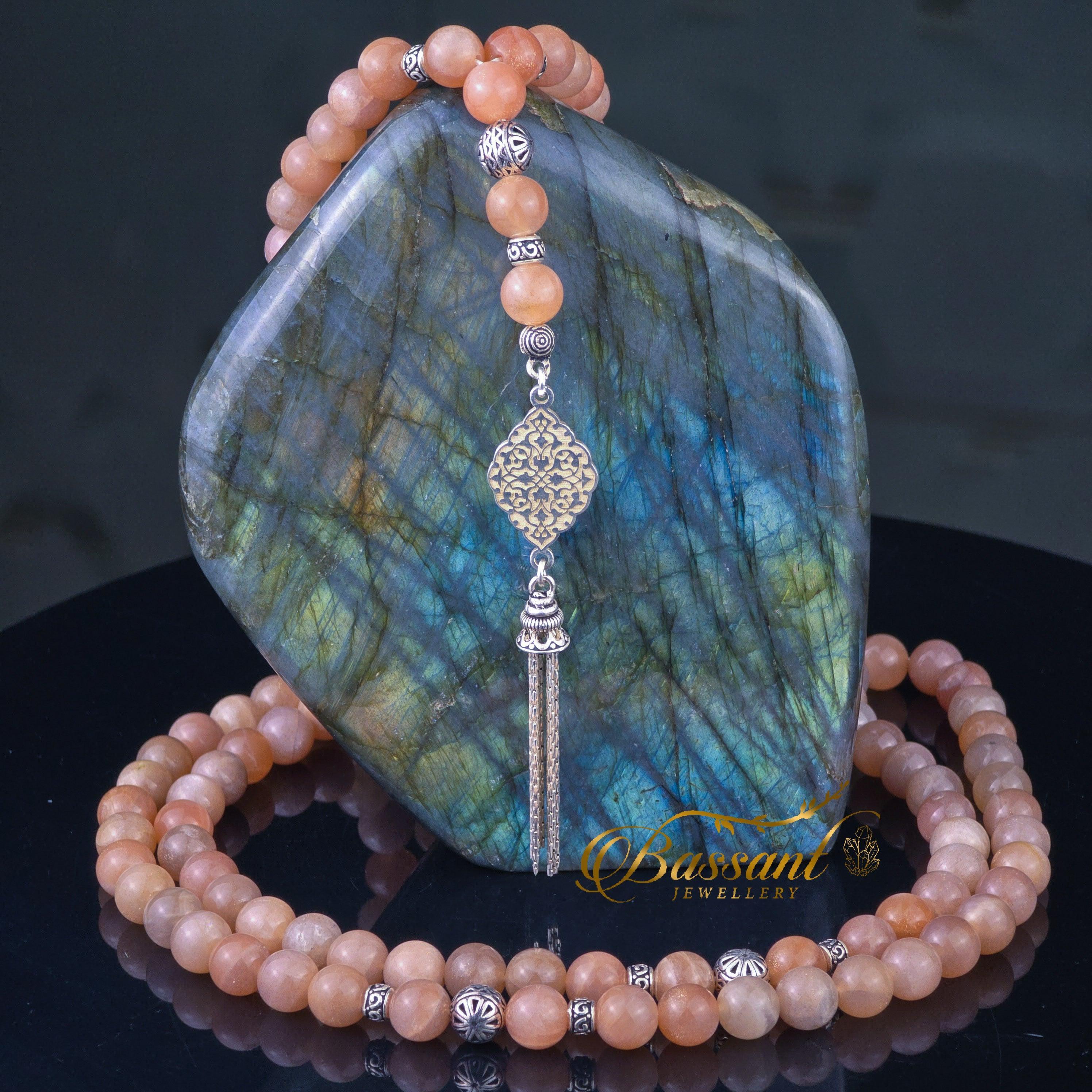 Sunstone Rosary - Bassant Jewellery