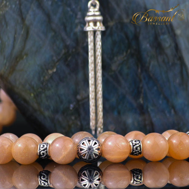 Sunstone Rosary - Bassant Jewellery