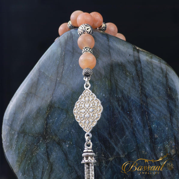 Sunstone Rosary - Bassant Jewellery