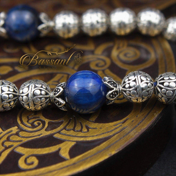 Silver/Kyanite Rosary - Bassant Jewellery