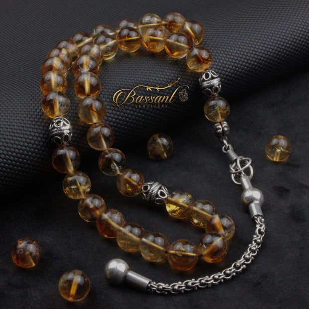 Citrine Rosary - Bassant Jewellery