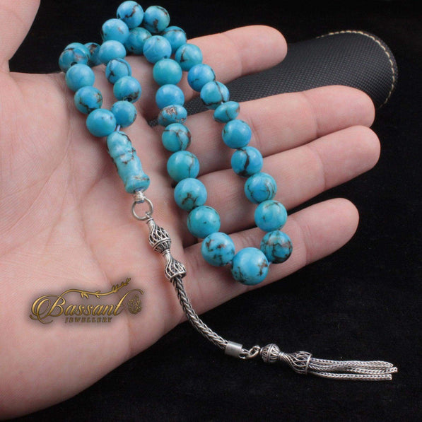 Sinai Turquoise Rosary - Bassant Jewellery