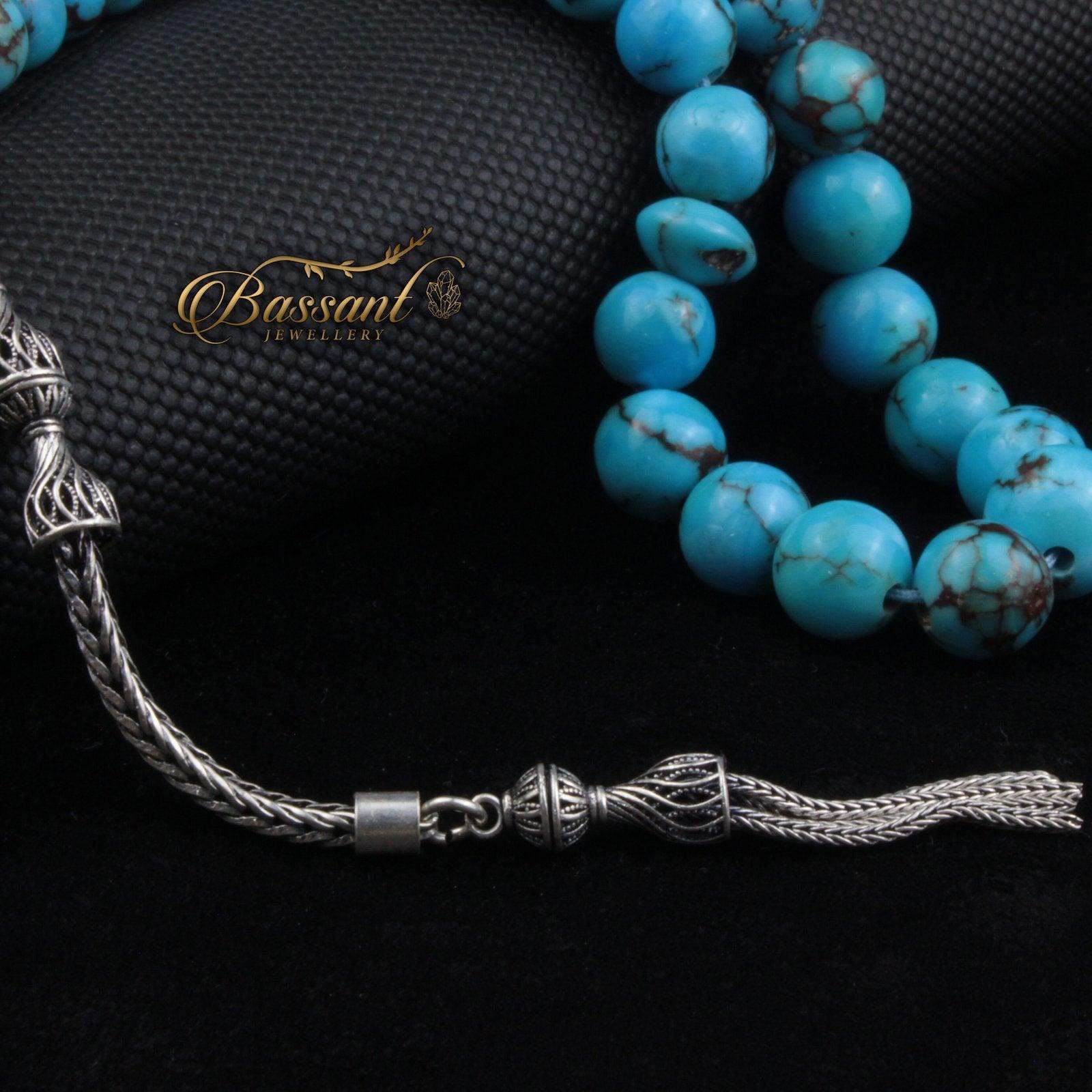 Sinai Turquoise Rosary - Bassant Jewellery