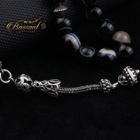 Suleiman Agate Rosary - Bassant Jewellery
