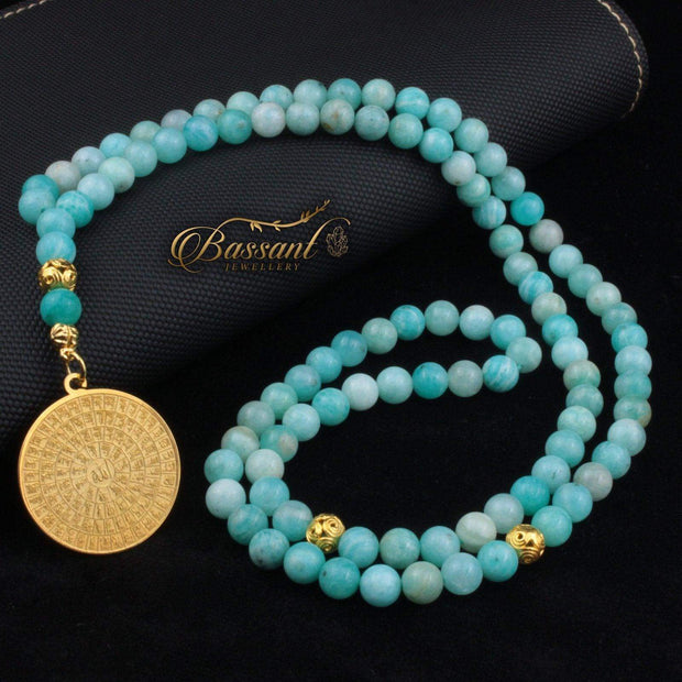 Larimar Rosary - Bassant Jewellery