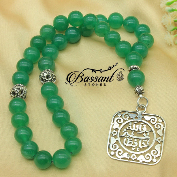 Green Aventurine Rosary - Bassant Jewellery