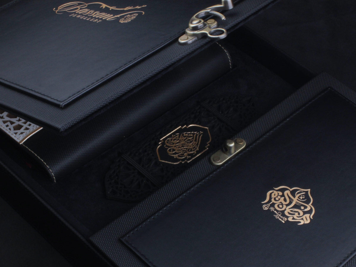 علبة هدايا فاخرة | Luxury Jewelry Gift Box | Bassant Jewellery
