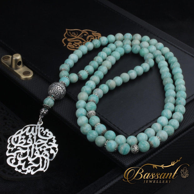 Amazonatite Rosary - Bassant Jewellery