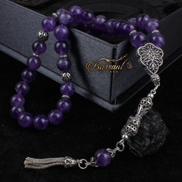 Amethyst Rosary - Bassant Jewellery