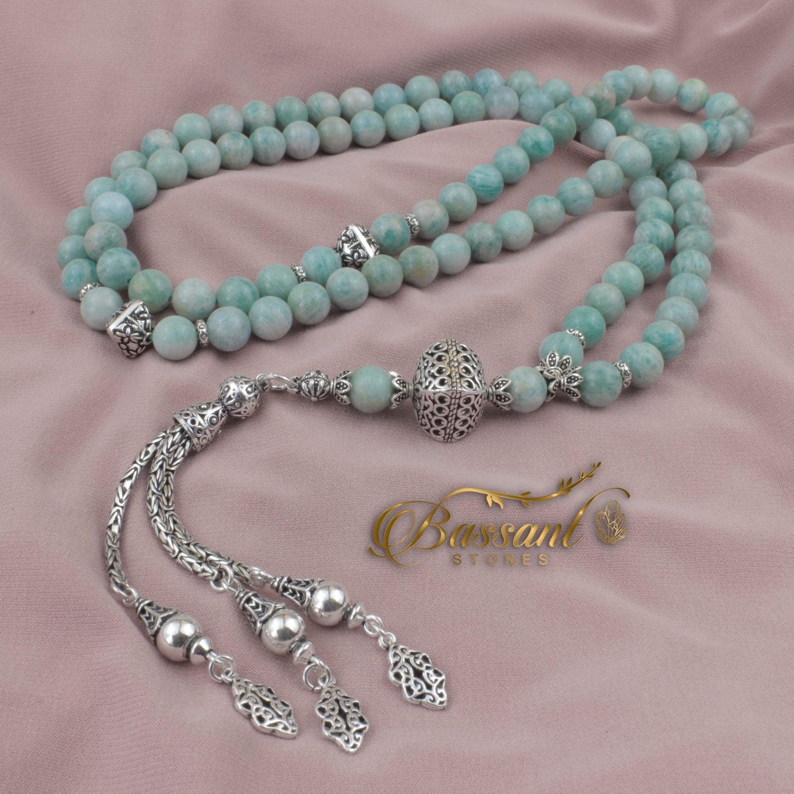Amazonite Rosary - Bassant Jewellery