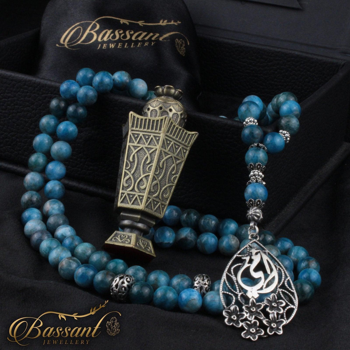 Apatite Rosary - Bassant Jewellery
