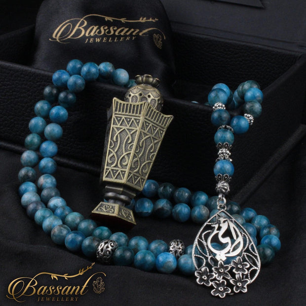 Apatite Rosary - Bassant Jewellery