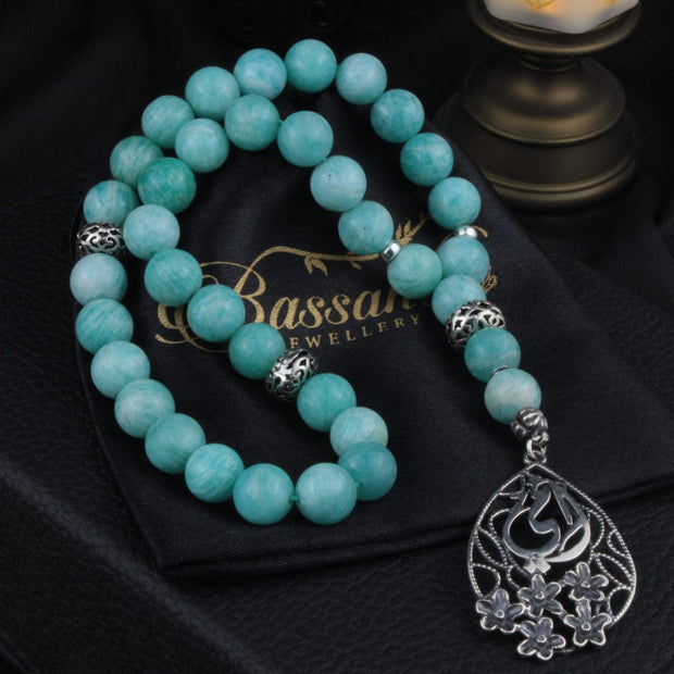 Amazonite Rosary - Bassant Jewellery