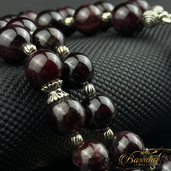 Almandine Garnet Rosary - Bassant Jewellery