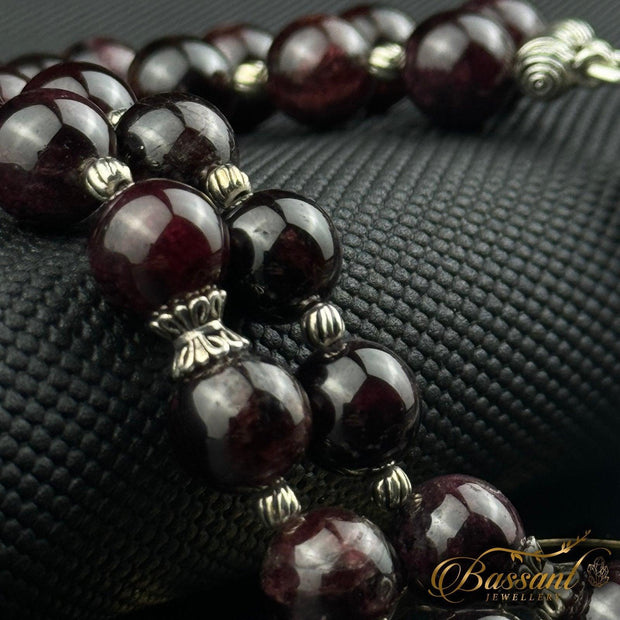 Almandine Garnet Rosary - Bassant Jewellery