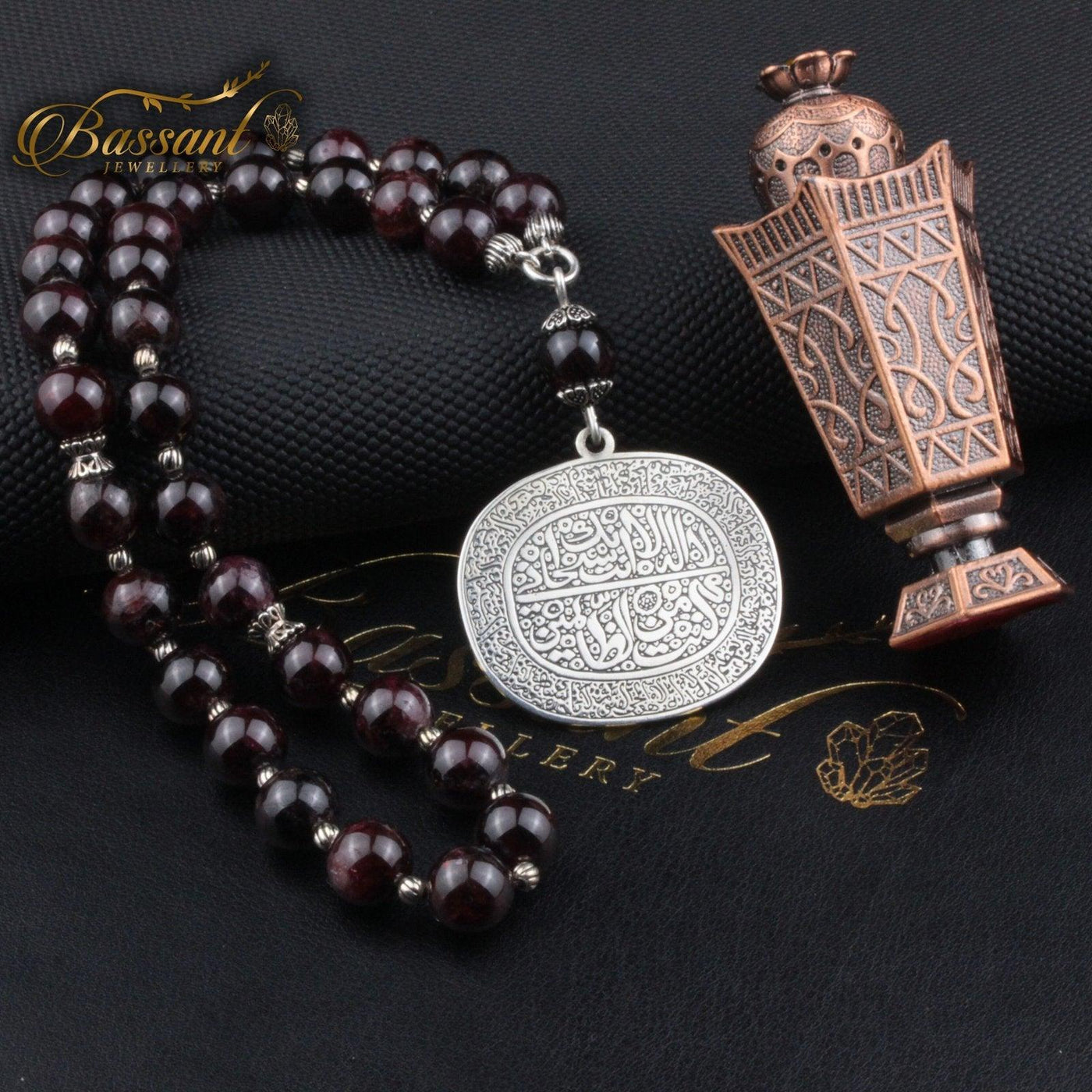 Almandine Garnet Rosary - Bassant Jewellery