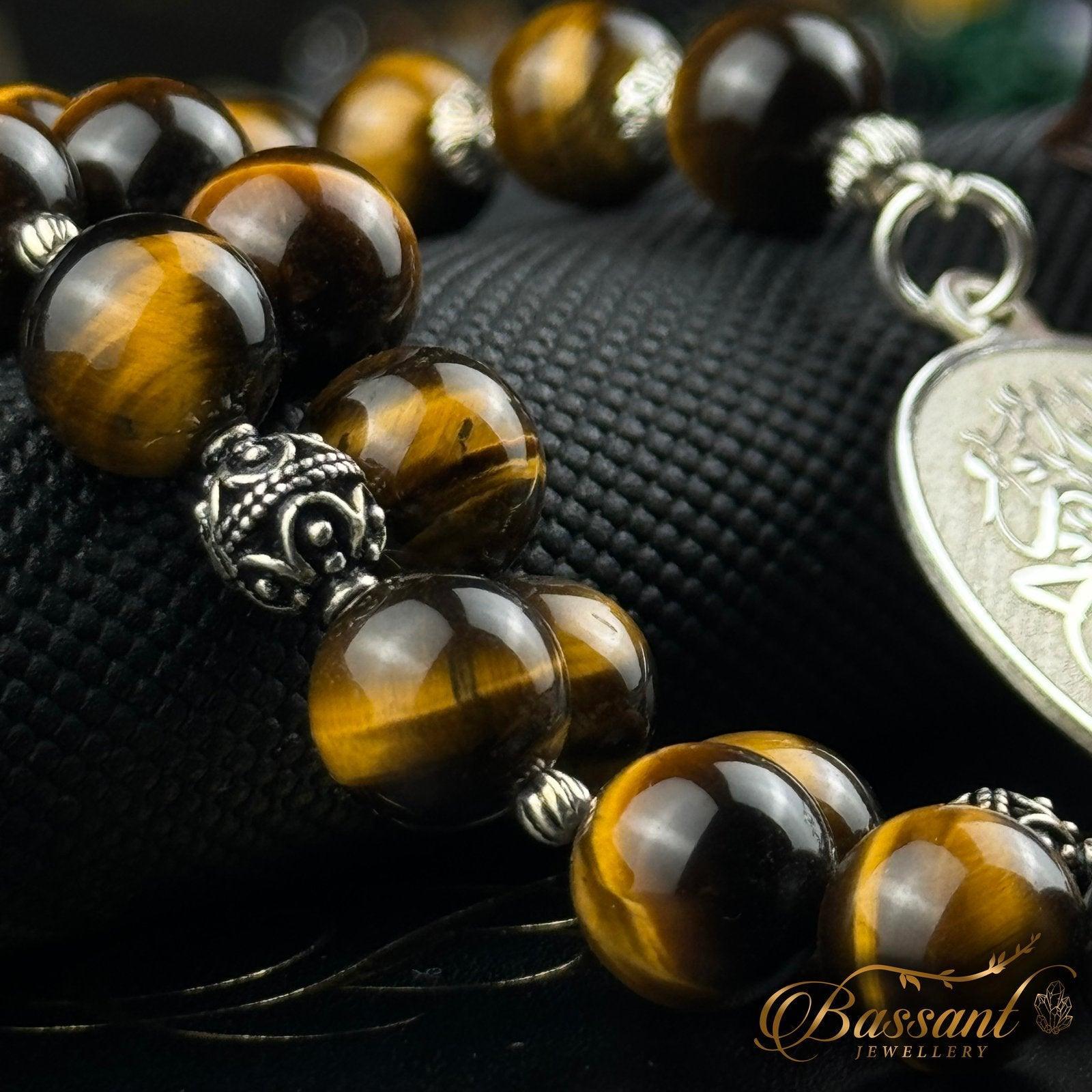 Tiger Eye Rosary - Bassant Jewellery