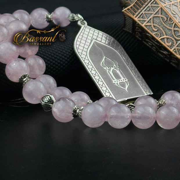 Rose Quartz Rosary - Bassant Jewellery