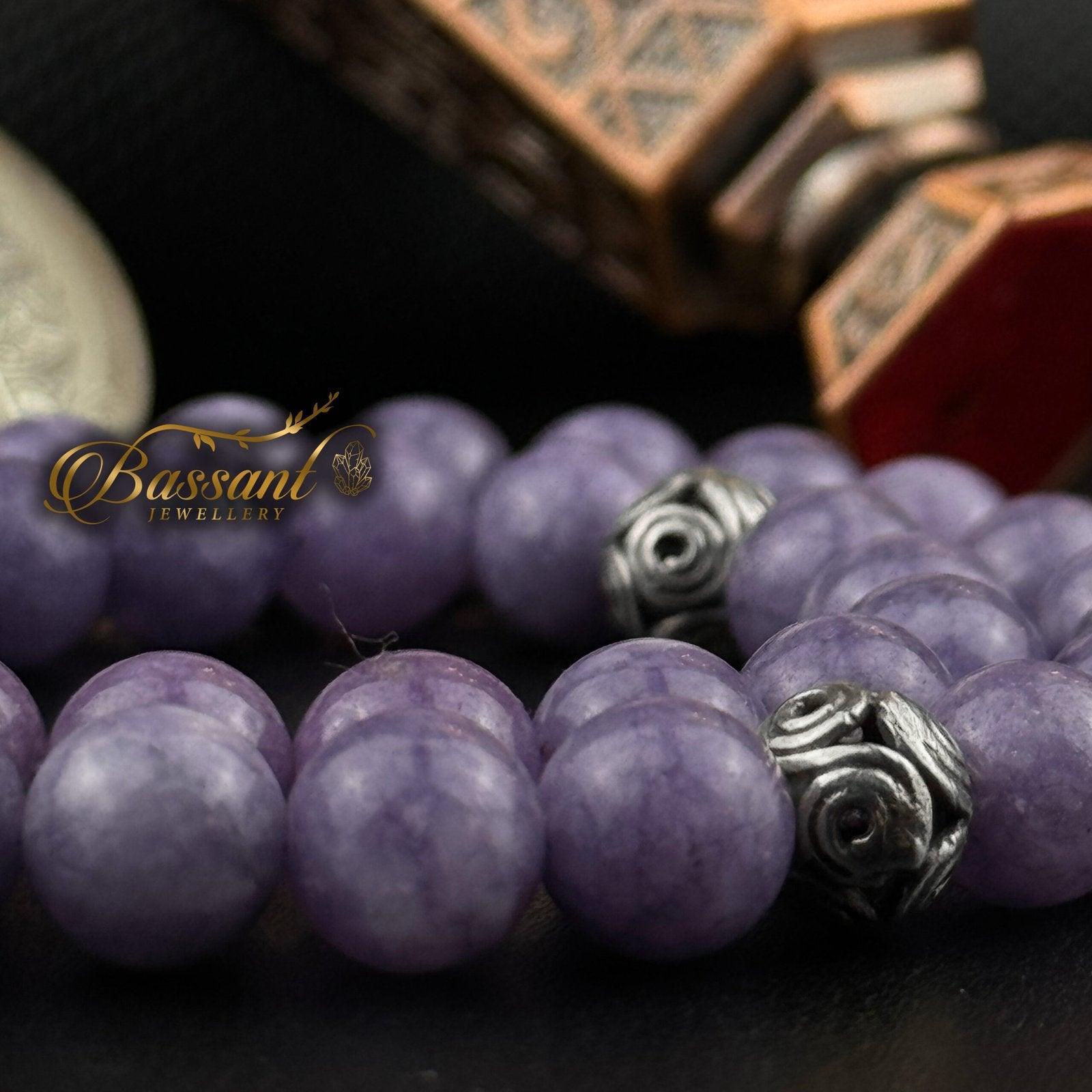 Angelite Rosary - Bassant Jewellery