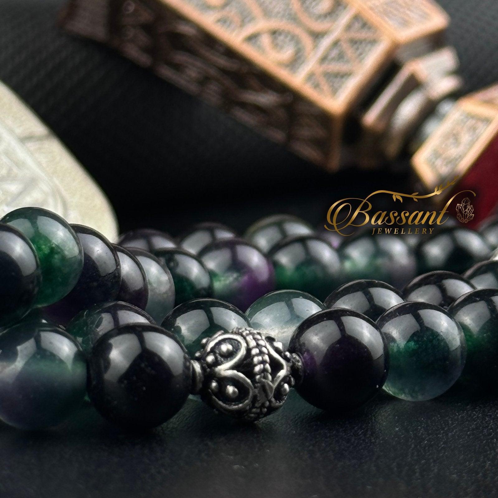 Flourite Rosary - Bassant Jewellery