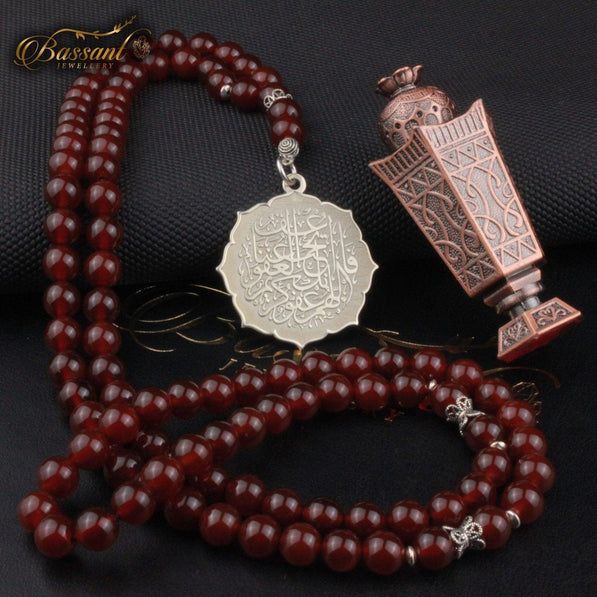 Red Agate Rosary - Bassant Jewellery