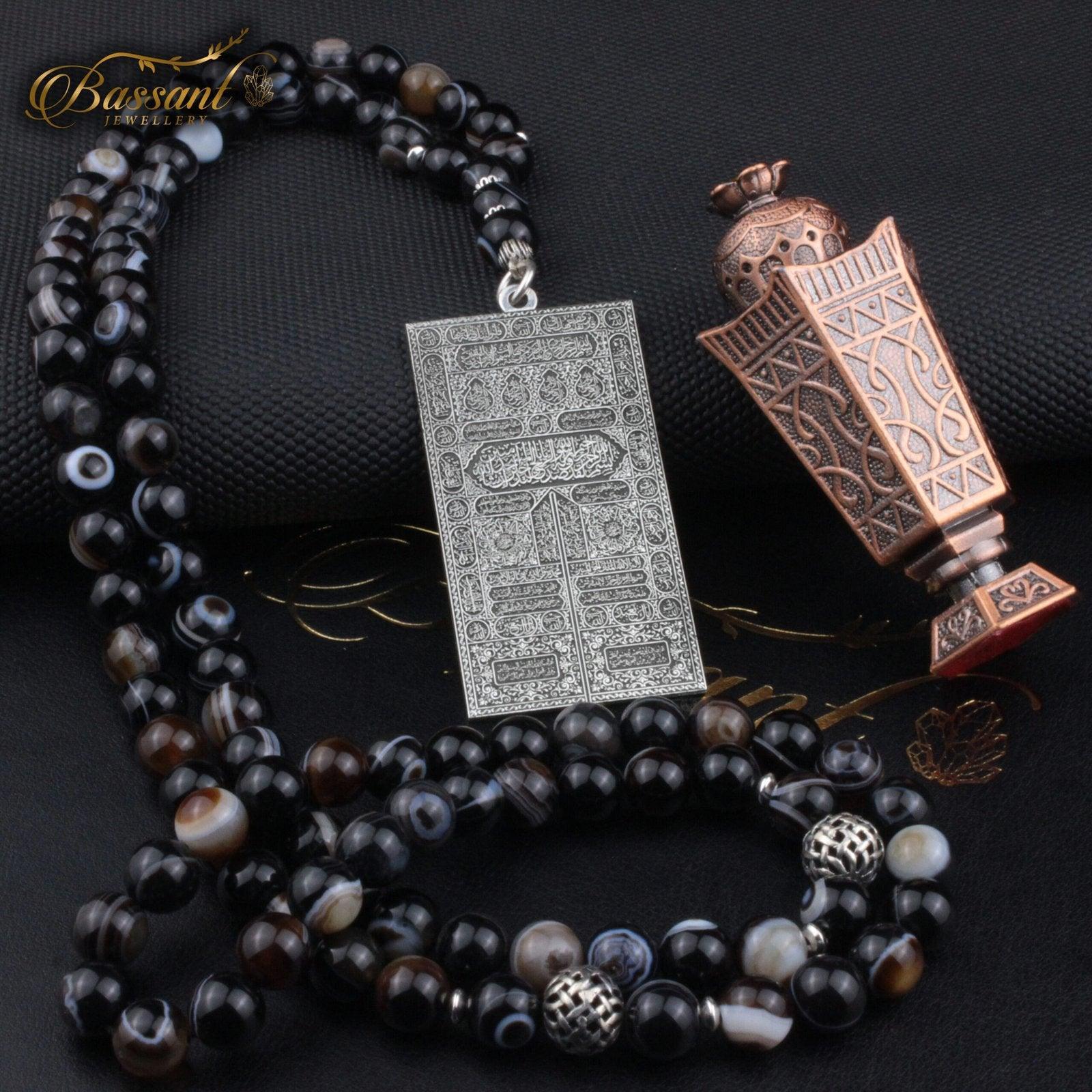 Suleiman Agate Rosary - Bassant Jewellery