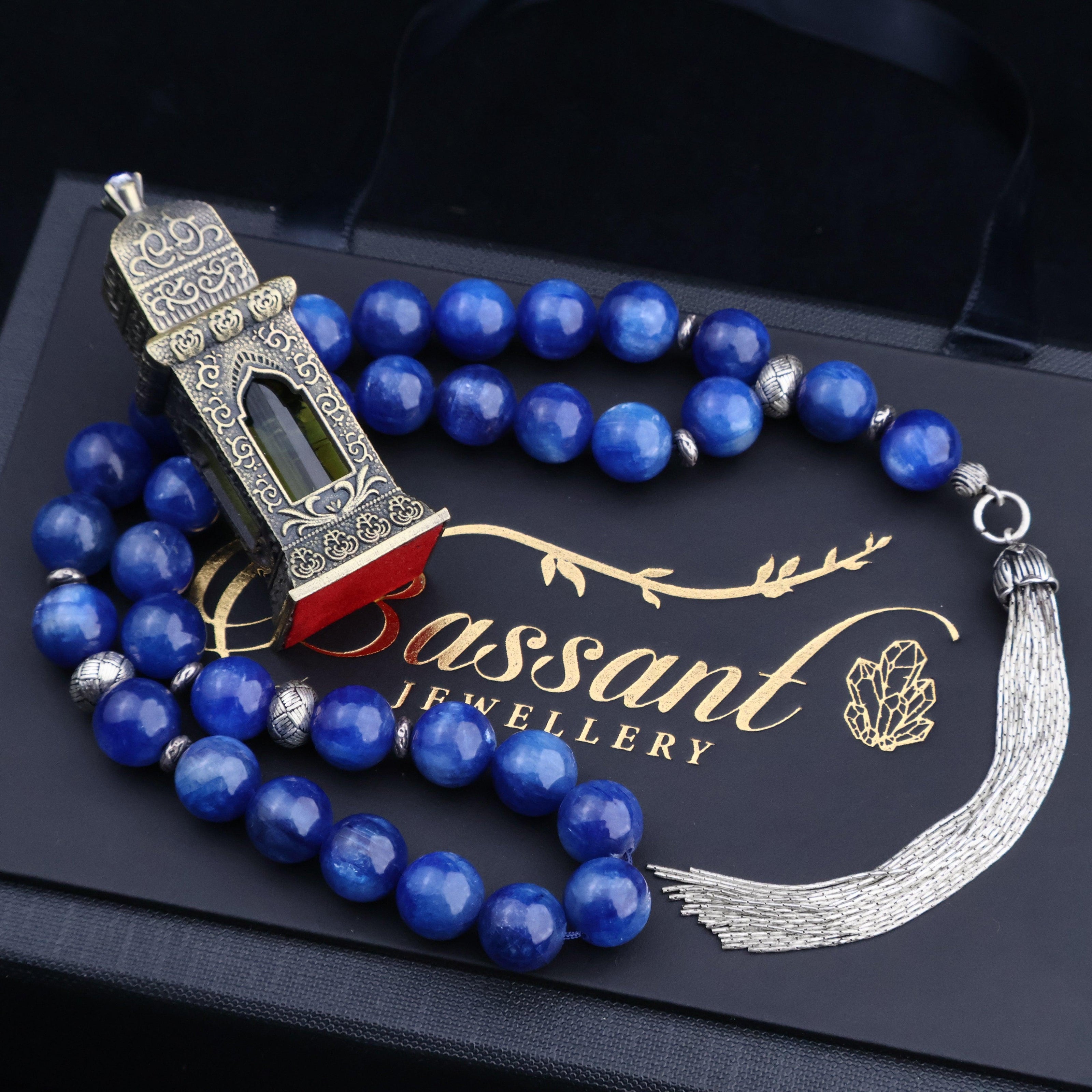 Kyanite Rosary - Bassant Jewellery