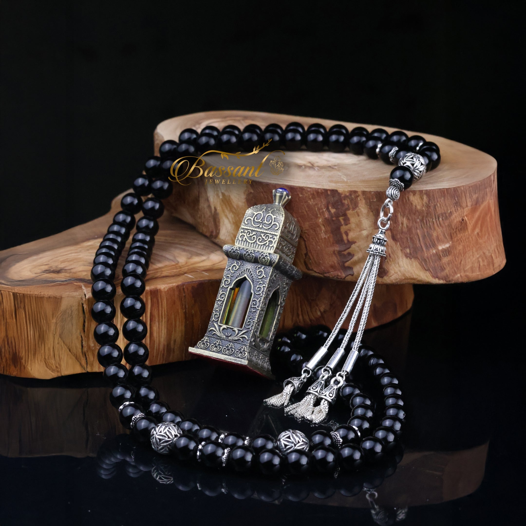 Black Agate - Onyx Rosary