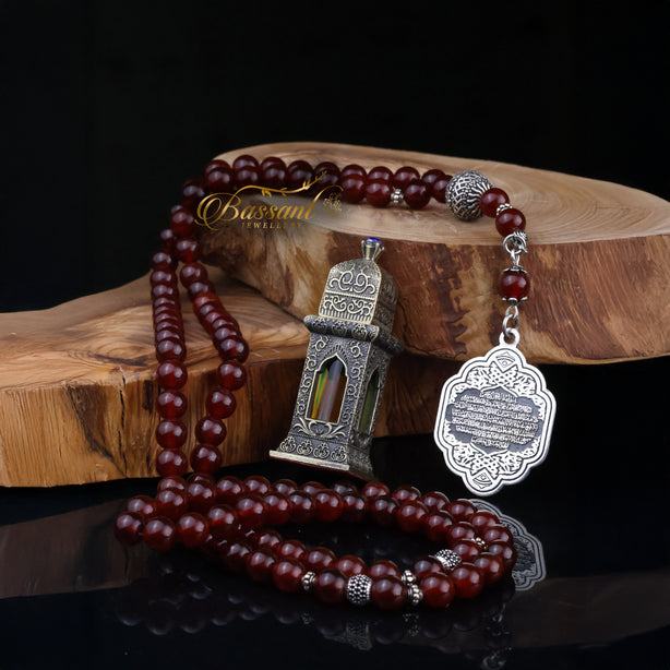 Red Agate Rosary