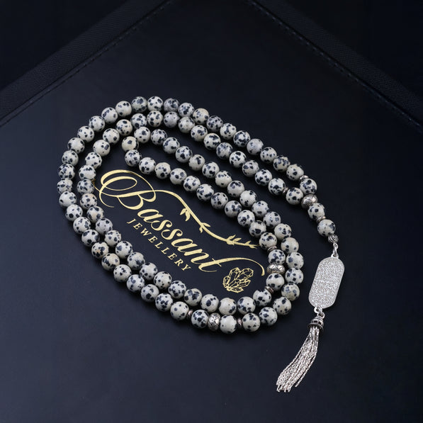 Dalmatian Jasper Rosary