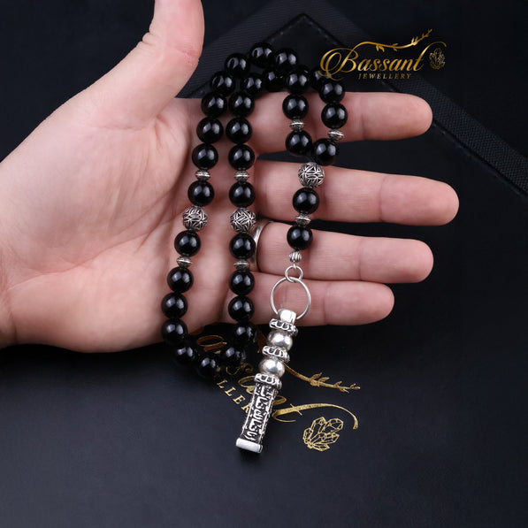 Black Agate - Onyx Rosary