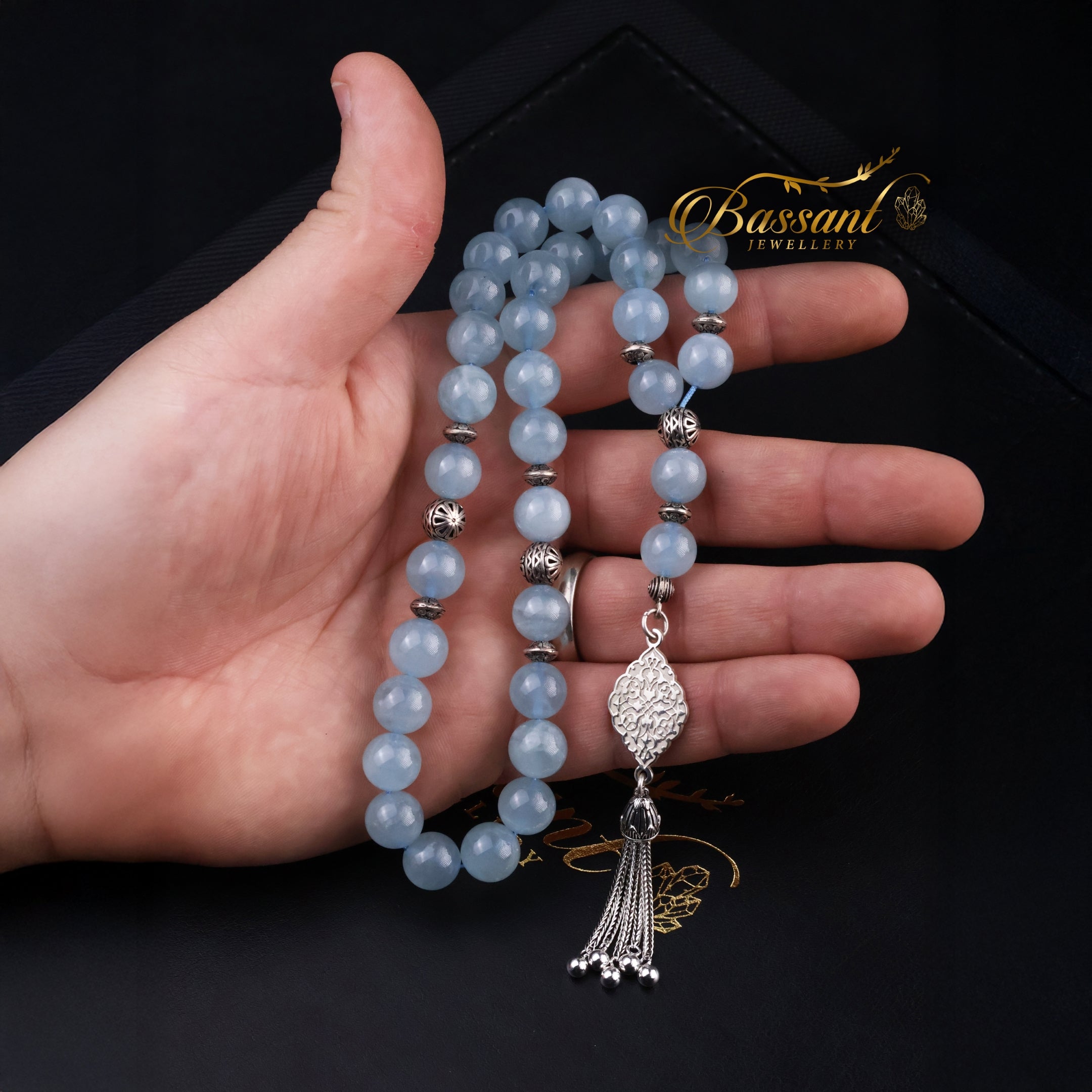 Aquamarine Rosary
