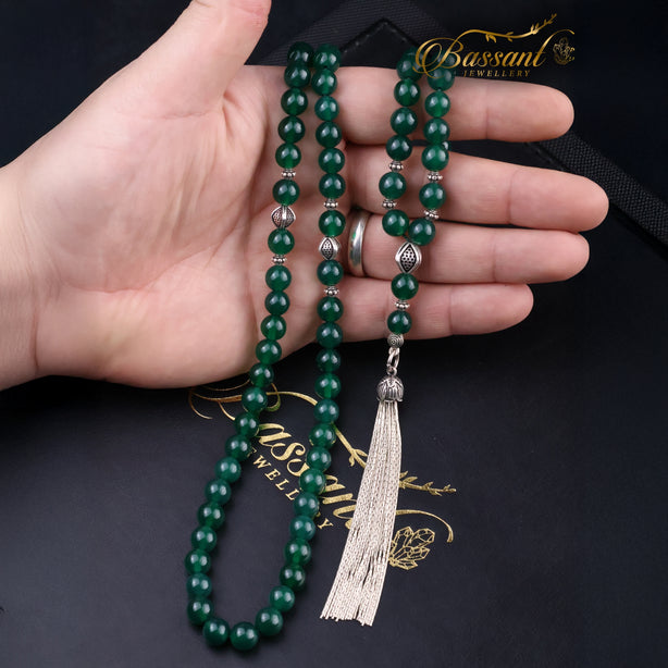 Green Agate Rosary