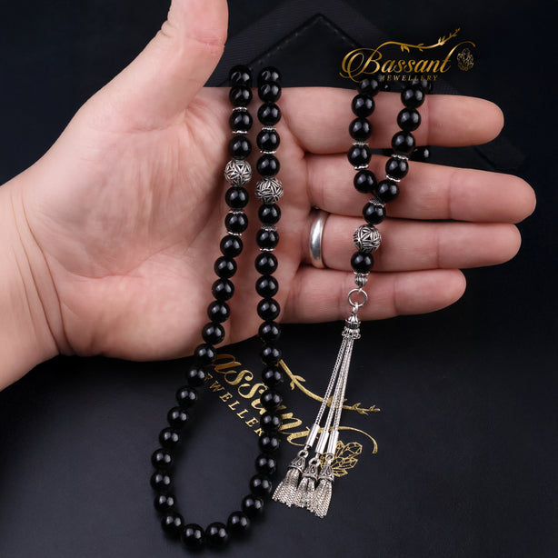 Black Agate - Onyx Rosary