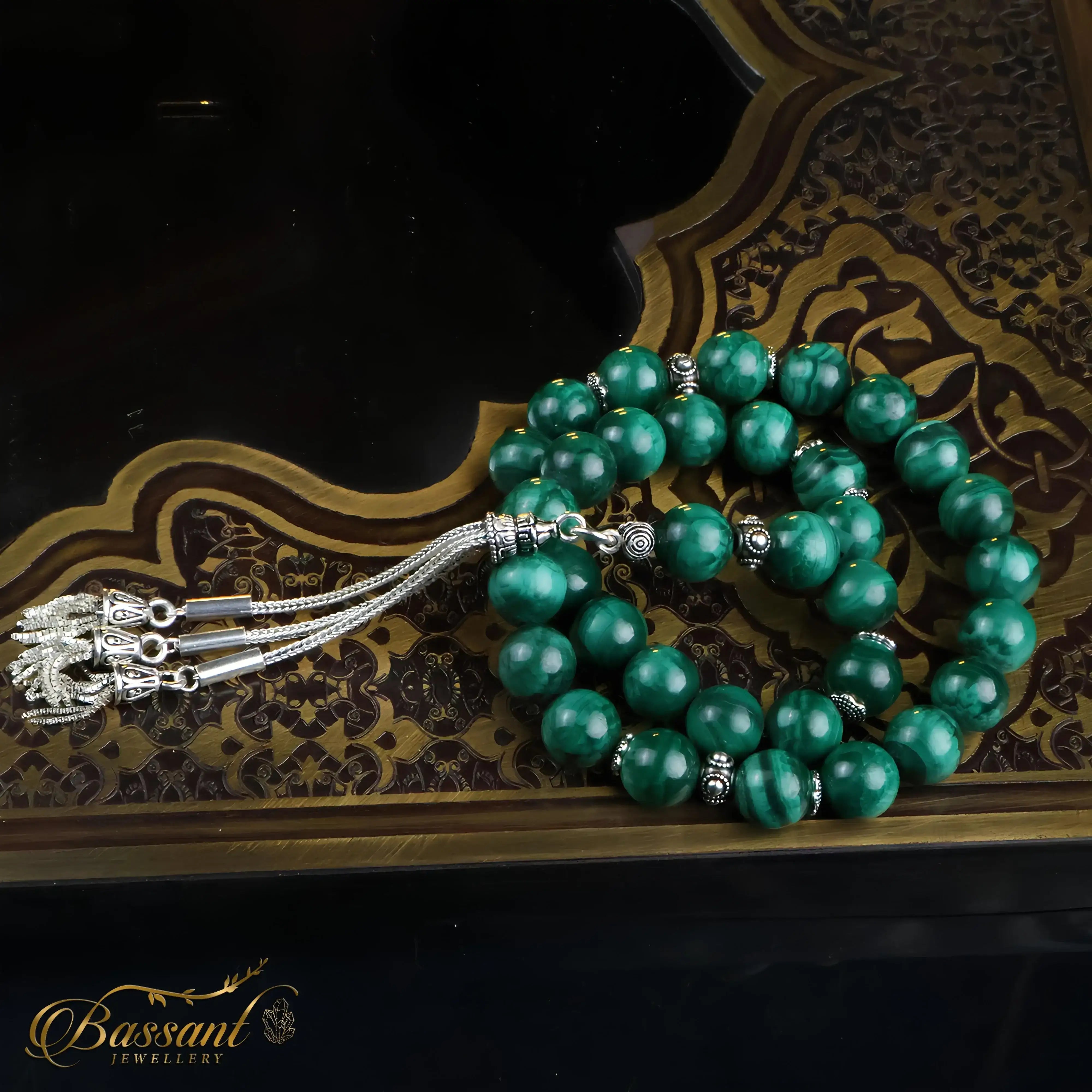 Malachite Rosary
