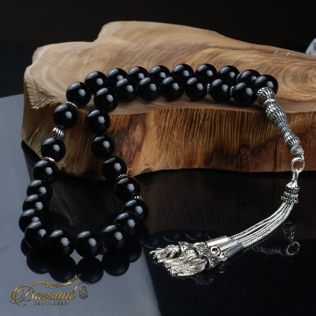 Black Agate - Onyx Rosary