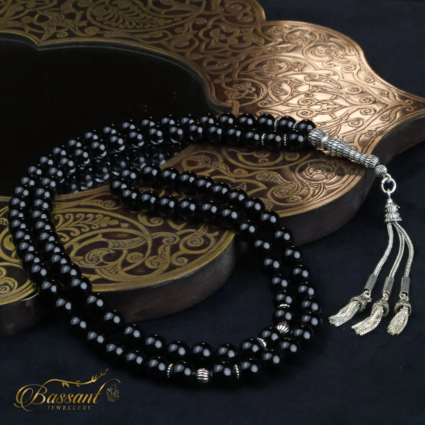 Black Agate - Onyx Rosary