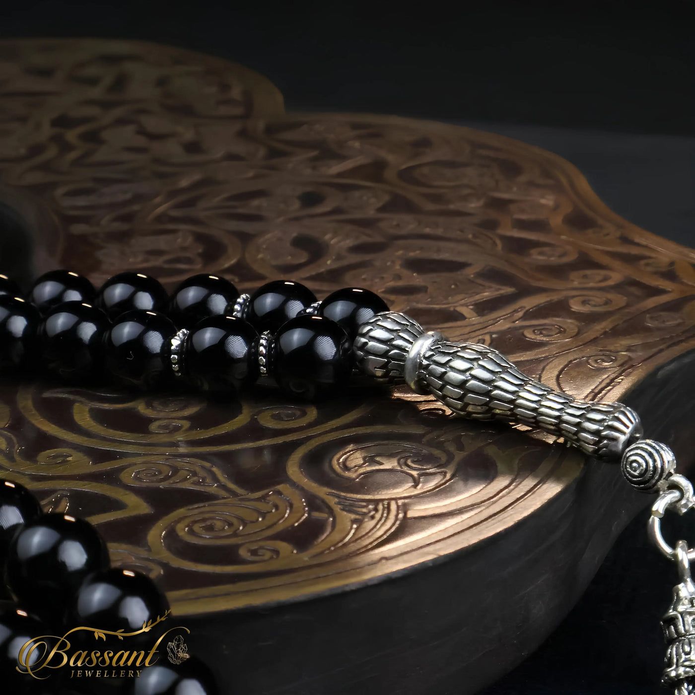 Black Agate - Onyx Rosary