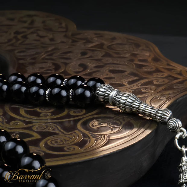 Black Agate - Onyx Rosary