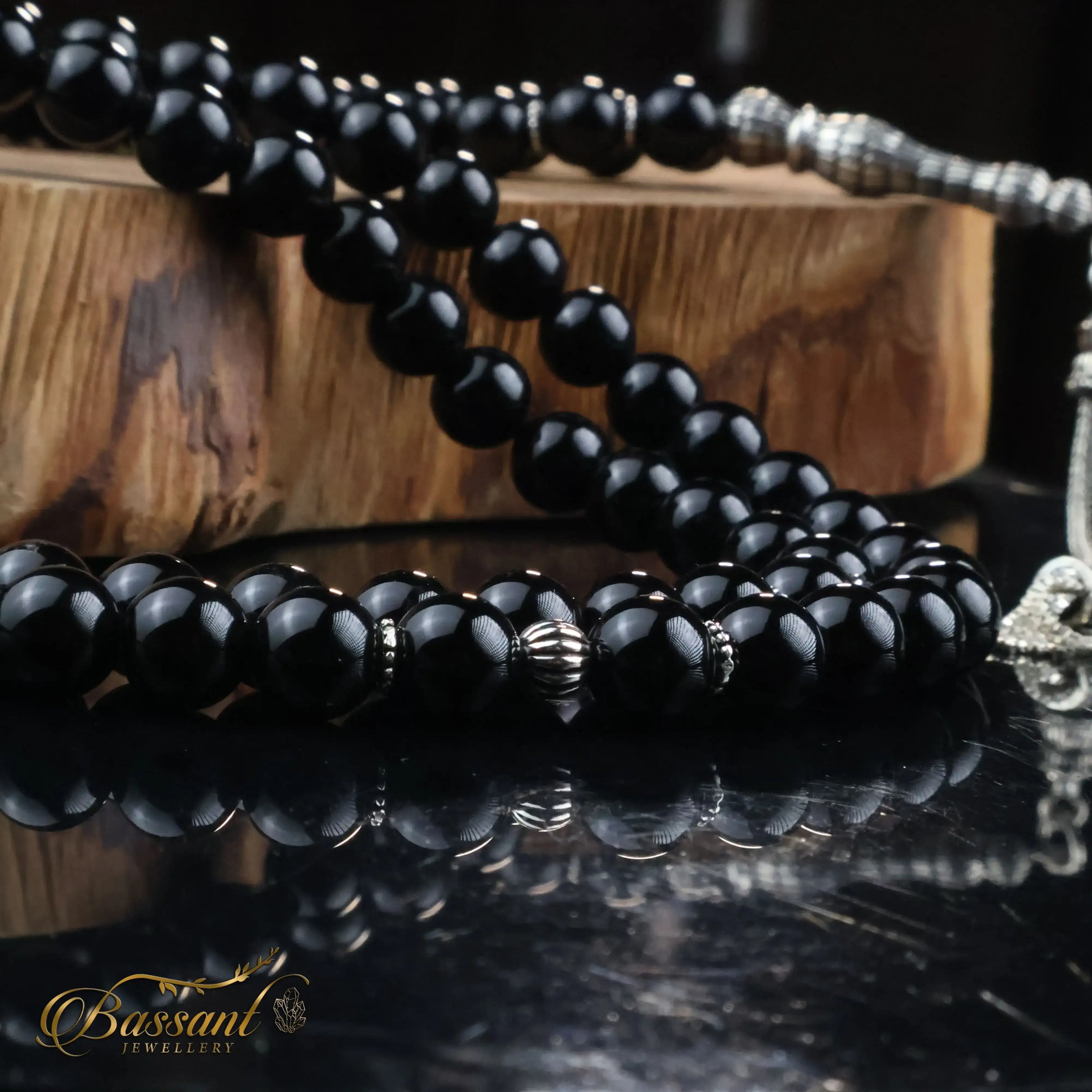 Black Agate - Onyx Rosary
