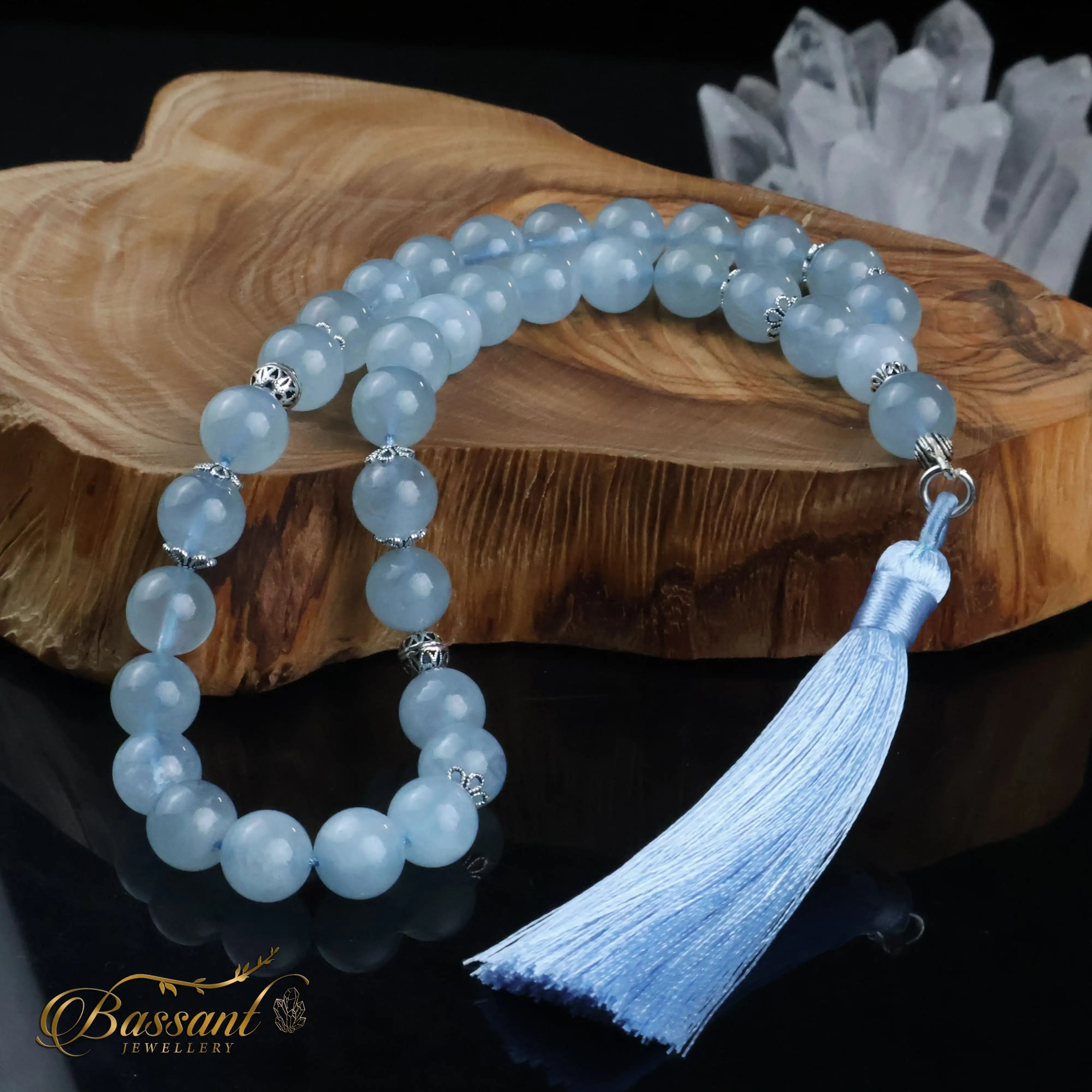 Aquamarine Rosary