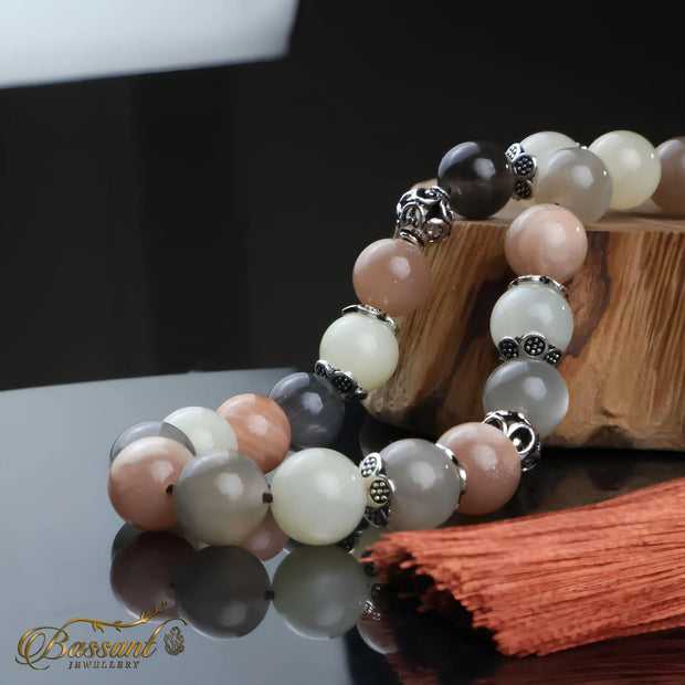 Multi-Color Moonstone Rosary