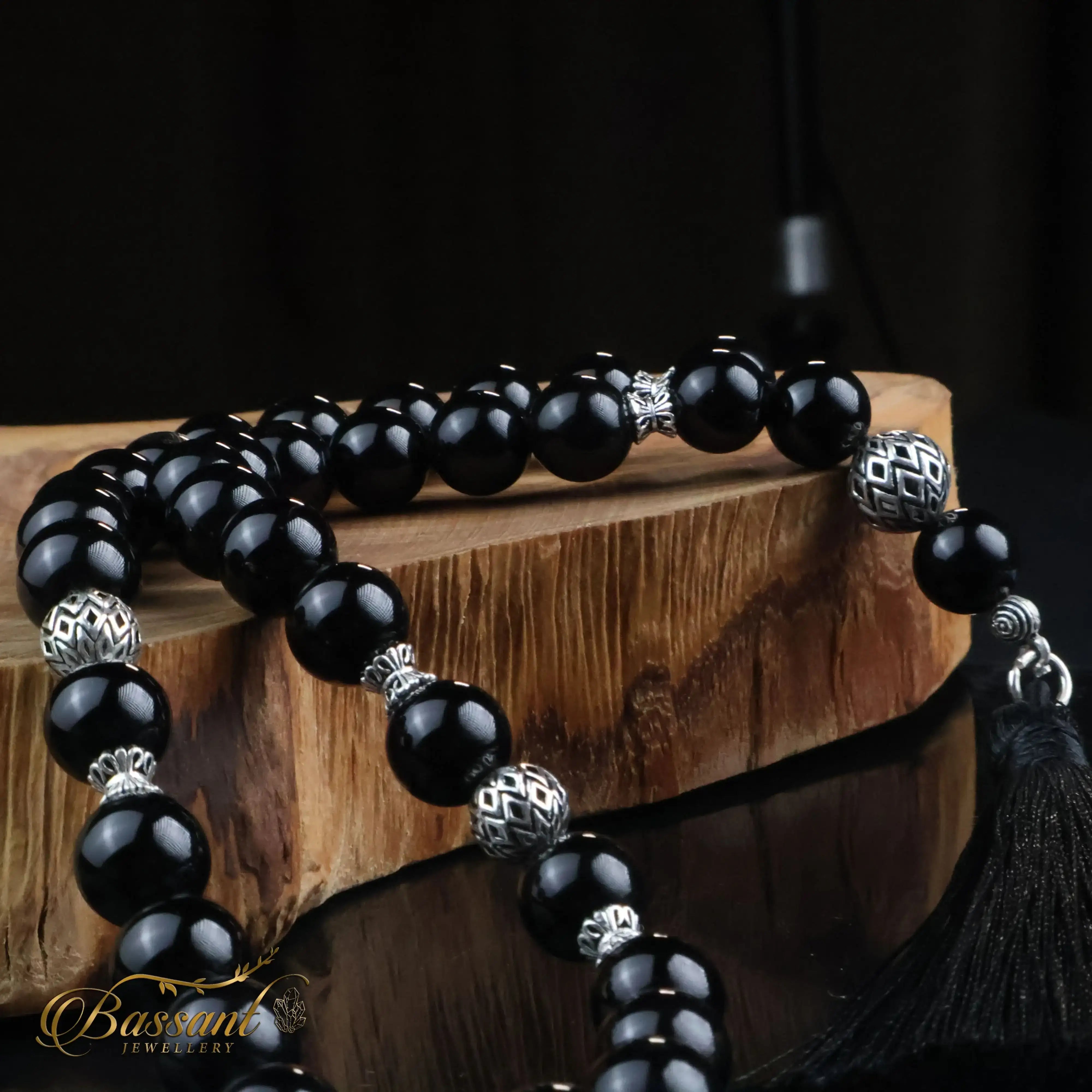 Black Agate - Onyx Rosary