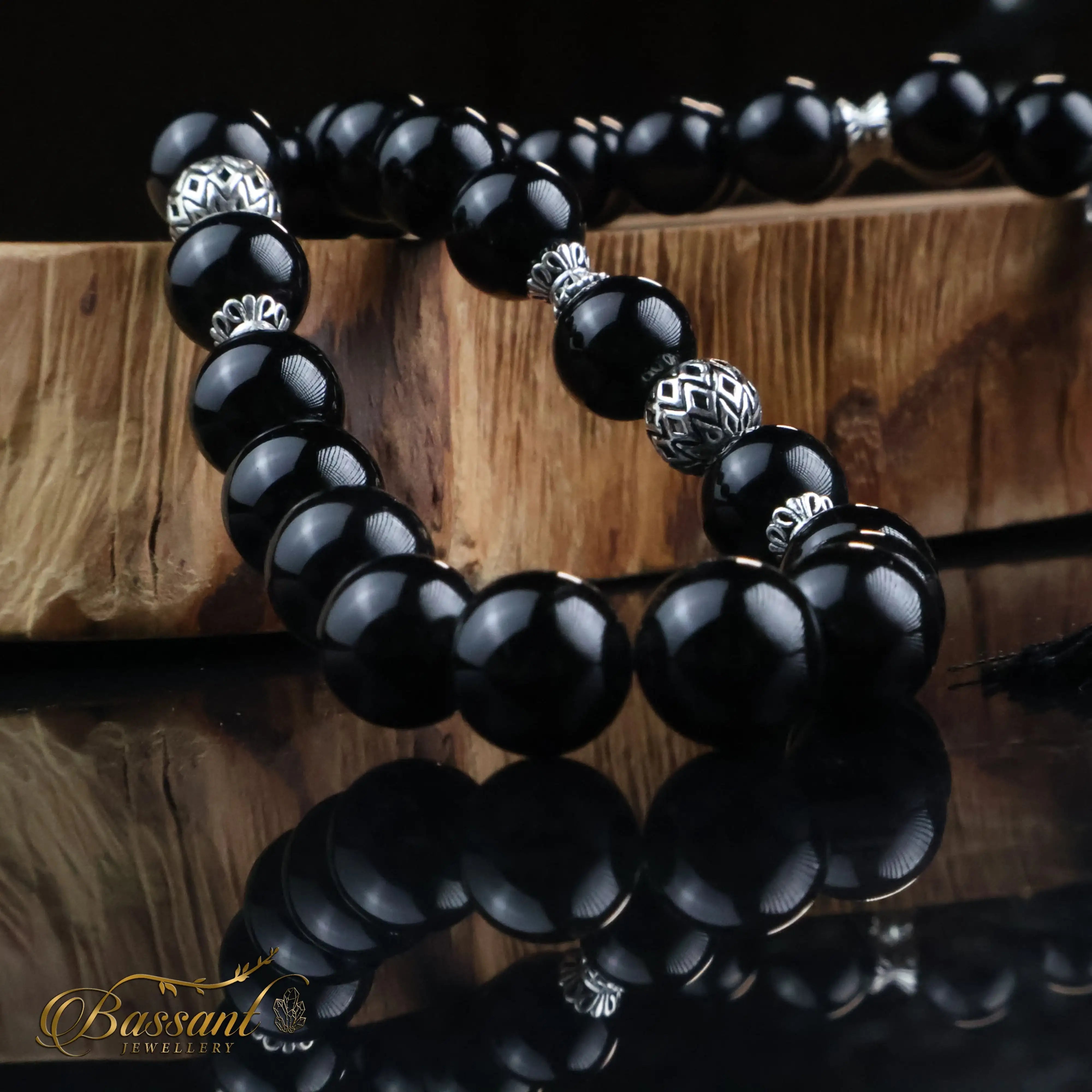 Black Agate - Onyx Rosary