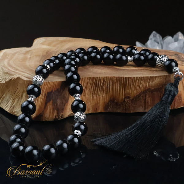 Black Agate - Onyx Rosary